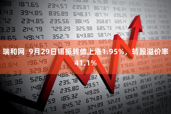 瑞和网  9月29日锡振转债上涨1.95%，转股溢价率41.1%